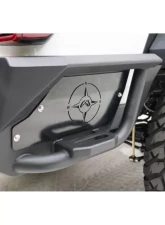 Fab Fours Black Powdercoated Rear Bumper Jeep Gladiator 2020-2021                                     - JT20-Y1950-1 - Image 4