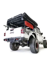 Fab Fours Black Powdercoated Standard Rear Bumper Jeep Gladiator 2020-2021                                     - JT20-Y1952-1 - Image 4
