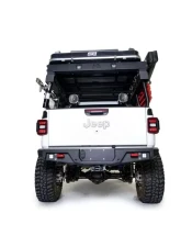 Fab Fours Black Powdercoated Standard Rear Bumper Jeep Gladiator 2020-2021                                     - JT20-Y1952-1 - Image 4