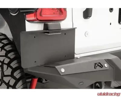 Fab Fours License Plate Bracket Jeep Wrangler 2018-2021 - M4550-1