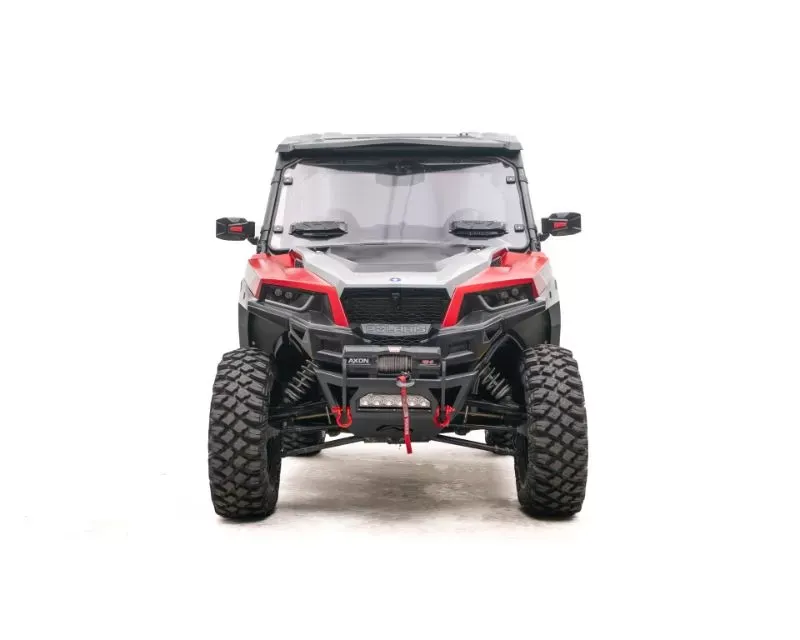 Fab Fours Black Powdercoated SXS Front Bumper Polaris General 1000 2016-2019 - SXFB-1250-1