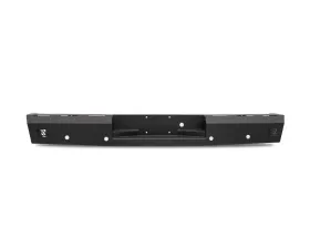 Fab Fours Black Powdercoated Red Steel Rear Bumper Toyota Tundra 2007-2013