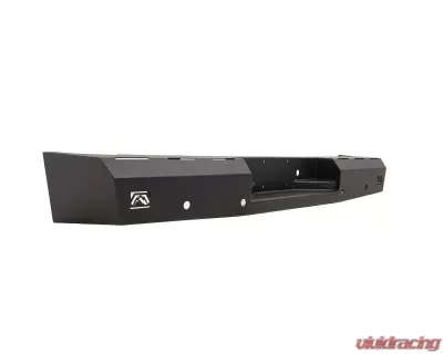 Fab Fours Black Powdercoated Red Steel Rear Bumper Toyota Tundra 2007-2013 - TT07-RT15501