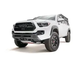 Fab Fours Black Powdercoated Hidden Winch Mounts Toyota Tacoma 2016-2021