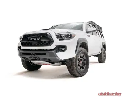 Fab Fours Black Powdercoated Hidden Winch Mounts Toyota Tacoma 2016-2021 - TT16-N3651-1