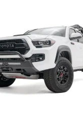 Fab Fours Black Powdercoated Hidden Winch Mount with Low Pre-Runner Guard Toyota Tacoma 2016-2021                                     - TT16-N3652-1 - Image 2