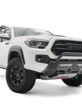 Fab Fours Black Powdercoated Hidden Winch Mount with Low Pre-Runner Guard Toyota Tacoma 2016-2021                                     - TT16-N3652-1 - Image 3