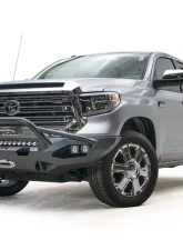 Fab Fours Black Powdercoat Matrix Front Bumper with Low Pre-Runner Guard Toyota Tacoma 2016-2021                                     - TT16-X3652-1 - Image 2