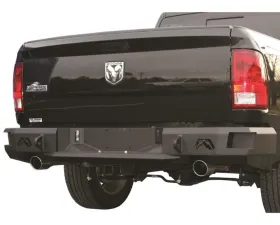 Fab Fours 09-18 Dodge 1500, 2010 - 2017 Dodge 2500 - 5500 Heavy Duty Rear Bumper Bare