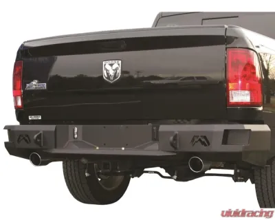 Fab Fours 09-18 Dodge 1500, 2010 - 2017 Dodge 2500 - 5500 Heavy Duty Rear Bumper Bare - DR09-W2950-B