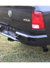 Fab Fours 09-18 Dodge 1500, 2010 - 2017 Dodge 2500 - 5500 Heavy Duty Rear Bumper Bare                                     - DR09-W2950-B - Image 3