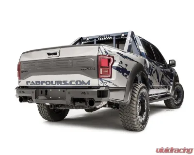 Fab Fours Rear Sensor Bumper Bare Ford Raptor 2017-2025 - FF17-W4351-B