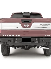 Fab Fours 16-18 Nissan Titan XD Rear SENSOR Bumper Bare                                     - NT16-W3751-B - Image 3