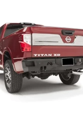 Fab Fours 16-18 Nissan Titan XD Rear SENSOR Bumper Bare                                     - NT16-W3751-B - Image 2