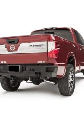Fab Fours 16-18 Nissan Titan XD Rear SENSOR Bumper Bare                                     - NT16-W3751-B - Image 3