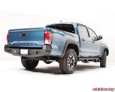 Fab Fours 16-18 Toyota Tacoma Non-Sensor Rear Bumper - TT16-W3650-1