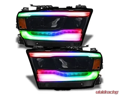 Oracle Lighting ColorSHIFT RGB+W Headlight DRL Upgrade Kit w/ Simple Controller Dodge Ram 1500 2019-2024 - 1281-504