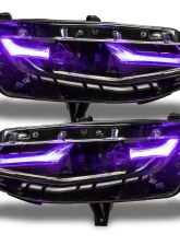 Oracle Lighting ColorSHIFT RGB+A Headlight DRL Upgrade Kit w/ RF Controller Chevrolet Camaro LS/LT 2019-2024                                     - 1418-330 - Image 11