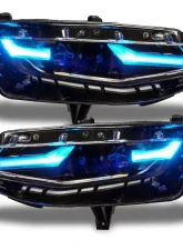 Oracle Lighting ColorSHIFT RGB+A Headlight DRL Upgrade Kit w/ RF Controller Chevrolet Camaro LS/LT 2019-2024                                     - 1418-330 - Image 13