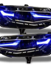 Oracle Lighting ColorSHIFT RGB+A Headlight DRL Upgrade Kit w/ RF Controller Chevrolet Camaro LS/LT 2019-2024                                     - 1418-330 - Image 6