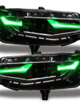 Oracle Lighting ColorSHIFT RGB+A Headlight DRL Upgrade Kit w/ RF Controller Chevrolet Camaro LS/LT 2019-2024                                     - 1418-330 - Image 8