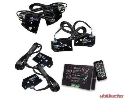Oracle Lighting ColorSHIFT RGBW+A Headlight DRL Upgrade Kit w/ 2.0 Controller for LED Projector Headlights Ram 1500 2019-2023 - 1448-333