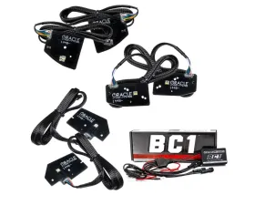 Oracle Lighting ColorSHIFT RGBW+A Headlight DRL Upgrade Kit w/ BC1 Controller for LED Projector Headlights Ram 1500 2019-2023
