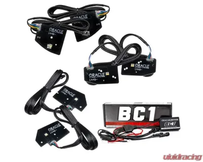 Oracle Lighting ColorSHIFT RGBW+A Headlight DRL Upgrade Kit w/ BC1 Controller for LED Projector Headlights Ram 1500 2019-2023 - 1448-335
