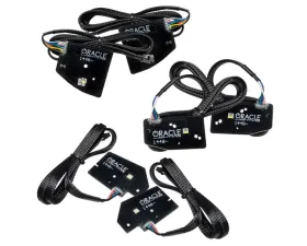 Oracle Lighting ColorSHIFT RGBW+A Headlight DRL Upgrade Kit for LED Projector Headlights Ram 1500 2019-2023