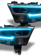 Oracle Lighting ColorSHIFT RGBW+A Headlight DRL Upgrade Kit w/ RF Controller for LED Projector Headlights Ram 1500 2019-2023                                     - 1448-330 - Image 13