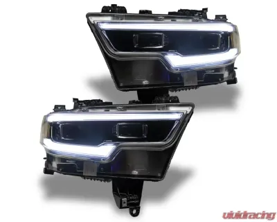 Oracle Lighting ColorSHIFT RGBW+A Headlight DRL Upgrade Kit w/ RF Controller for LED Projector Headlights Ram 1500 2019-2023 - 1448-330