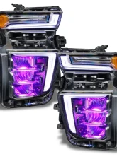 Oracle Lighting ColorSHIFT Demon Eye RGB Upgrade Chevrolet Silverado 2500 | 3500 2020-2023                                     - 1453-334 - Image 11