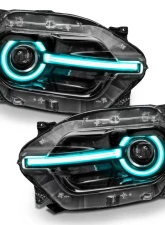 Oracle Lighting ColorSHIFT RGB+W Headlight DRL + Halo Upgrade w/o Controller Ford Bronco Sport 2021-2025                                     - 1454-334 - Image 14