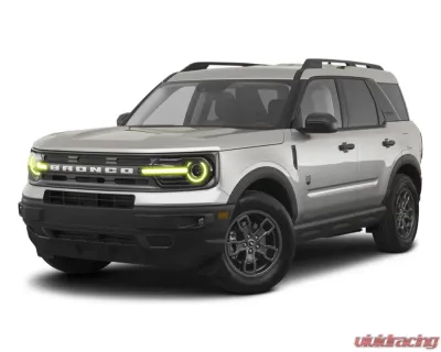 Oracle Lighting ColorSHIFT RGB+W Headlight DRL + Halo Upgrade w/o Controller Ford Bronco Sport 2021-2025 - 1454-334