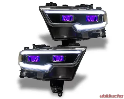 Oracle Lighting ColorSHIFT Headlight Demon Eye Kit (LED Projector) Ram 1500 2019-2024 - 1456-334