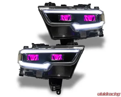 Oracle Lighting ColorSHIFT Headlight Demon Eye Kit (LED Projector) Ram 1500 2019-2024 - 1456-334