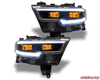 Oracle Lighting ColorSHIFT Headlight Demon Eye Kit (LED Projector) Ram 1500 2019-2024 - 1456-334
