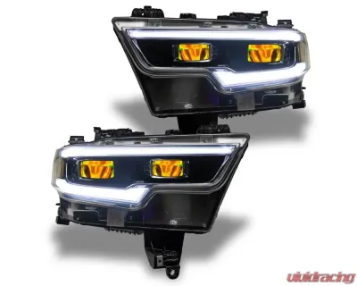 Oracle Lighting ColorSHIFT Headlight Demon Eye Kit (LED Projector) Ram 1500 2019-2024 - 1456-334