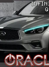 Oracle Lighting ColorSHIFT RGB+W Headlight DRL Upgrade Kit w/ RF Controller Infiniti Q50 2014-2024                                     - 1457-330 - Image 2