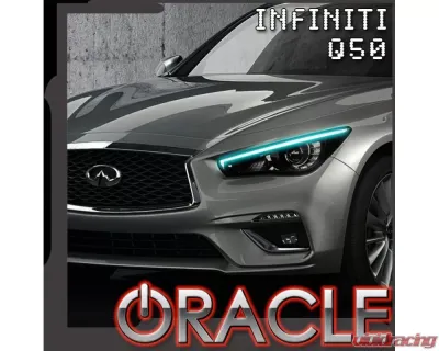 Oracle Lighting ColorSHIFT RGB+W Headlight DRL Upgrade Kit w/ RF Controller Infiniti Q50 2014-2024 - 1457-330
