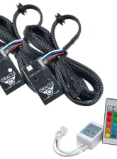Oracle Lighting ColorSHIFT RGB+W Headlight DRL Upgrade Kit w/ Simple Controller Infiniti Q50 2014-2024                                     - 1457-504 - Image 6