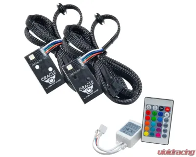 Oracle Lighting ColorSHIFT RGB+W Headlight DRL Upgrade Kit w/ Simple Controller Infiniti Q50 2014-2024 - 1457-504