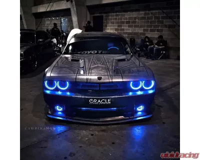 Oracle Lighting Dynamic Colorshift Mount Headlight|Fog Light Halo Kit Dodge Challenger 2008-2014 - 1458-332