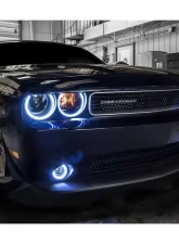 Oracle Lighting Dynamic Colorshift Mount Headlight|Fog Light Halo Kit Dodge Challenger 2008-2014                                     - 1458-332 - Image 13