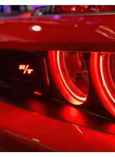 Oracle Lighting Dynamic Colorshift Mount Headlight|Fog Light Halo Kit Dodge Challenger 2008-2014                                     - 1458-332 - Image 7