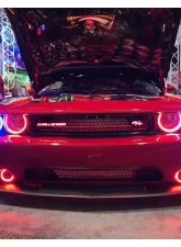 Oracle Lighting Dynamic Colorshift Mount Headlight|Fog Light Halo Kit Dodge Challenger 2008-2014                                     - 1458-332 - Image 8