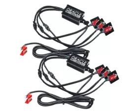 Oracle Lighting ColorShift Demon Eye RGB Headlight Upgrade Kit Nissan Titan 2021-2024