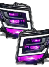 Oracle Lighting ColorShift Demon Eye RGB Headlight Upgrade Kit Nissan Titan 2021-2024                                     - 1464-334 - Image 11