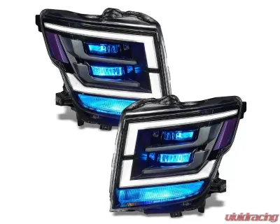 Oracle Lighting ColorShift Demon Eye RGB Headlight Upgrade Kit Nissan Titan 2021-2024 - 1464-334