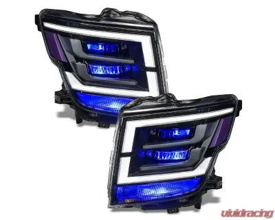 Oracle Lighting ColorShift Demon Eye RGB Headlight Upgrade Kit Nissan Titan 2021-2024 - 1464-334
